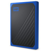WD My Passport SSD 500 Go USB 3.1 - Bleu - Disque dur externe - LDLC