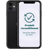 APPLE Iphone 11 64 Go Noir Reconditionné Grade A V1