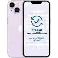 APPLE Iphone 14 128 Go Violet Reconditionné Grade A plus V2