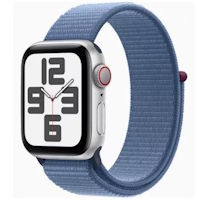 APPLE Watch SE OLED 44 mm Argent/Outremer MXGR3QF/A