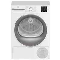 Sèche-linge Condensation BEKO DCB912A - 9 Kg, Tambour Inox 110 L, 15 Programmes, Niveau Sonore 65 DB, Départ Différé 24h