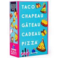 BLUE ORANGE Taco Chapeau Gateau Cadeau Pizza