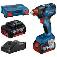 BOSCH PROFESSIONAL GDX 18V-200 2 bat L-Case