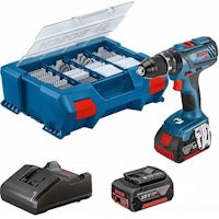 BOSCH PROFESSIONAL GSB 18V-21 2 bat L-Case