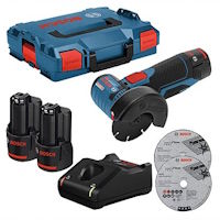 BOSCH PROFESSIONAL GWS 12V-76 2 bat L-Boxx