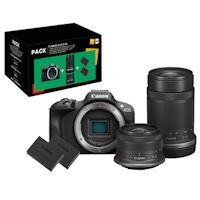 CANON EOS R100 Noir + 18/45 + 55-210 IS STM Pack