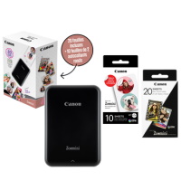 CANON Zoemini Noir Pack 20 feuilles + 2 Stickers 2022