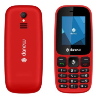 Téléphone portable 2404 - Rouge/Blanc DORO à Prix Carrefour