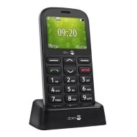 Téléphone portable 2404 - Rouge/Blanc DORO à Prix Carrefour