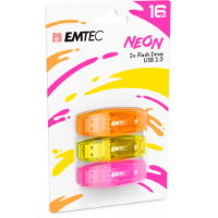 EMTEC C410 16 Go x3 Neon Pack