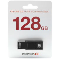 ESSENTIEL B USB 3.0 Memory Stick 128 Go Noir