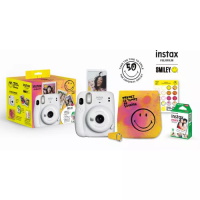 FUJIFILM Instax Mini 11 Blanc Pack Smiley 2022