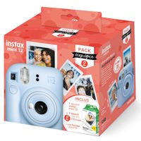 FUJIFILM Instax Mini 12 Bleu Pack Iconique 2