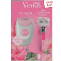 GILLETTE Venus Silk épil 3 Pack ComfortGlide