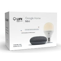 GOOGLE Google Home Mini Noir Pack Lifx