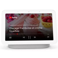 GOOGLE Google Nest Hub V2 Galet Blanc GA01331-EU