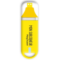 KEYOUEST Surligneur 32 Go Jaune
