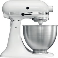 KITCHENAID 5K45SS EWH Blanc