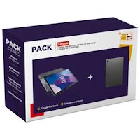 LENOVO Tab M10 Plus Gen 3 128 Go Silver Pack Coque 2