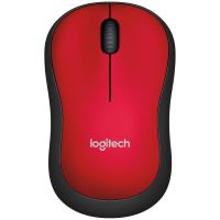 LOGITECH Wireless Mouse M185 Rouge