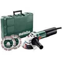 METABO WQ 1100-125 Coffret 2 Disc