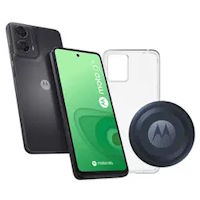 MOTOROLA Moto G24 128 Go Noir Pack Moto Tag V2