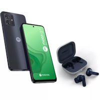 MOTOROLA Moto G54 5G 256 Go Noir Pack Buds Coque