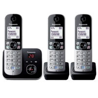 PANASONIC KX-TG6823FRB Trio Noir