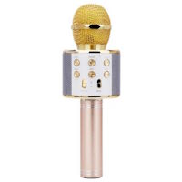 R-MUSIC Micro Karaoké Or Rose