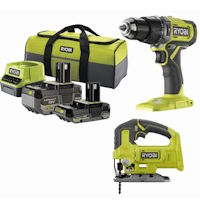 RYOBI RCK182-242SL Pack Scie