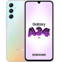 SAMSUNG Galaxy A34 128 Go 5G Argenté