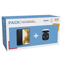 SAMSUNG Galaxy S22 128 Go Noir Pack Buds2