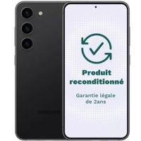 SAMSUNG Galaxy S23 128 Go Noir Reconditionné Grade A V1
