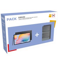 SAMSUNG Galaxy Tab S6 Lite 2024 10.4 128 Go Noire Pack Cover