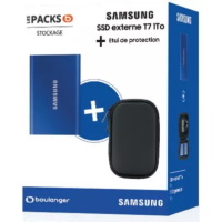 SAMSUNG T7 1 To Bleu Pack Etui