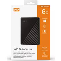 WESTERN DIGITAL Drive PLUS 6 To Noir
