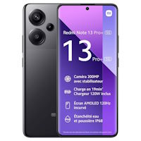 XIAOMI Redmi Note 13 Pro Plus 5G 256 Go Noir
