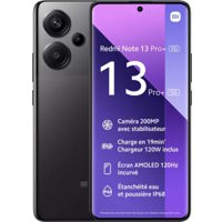 XIAOMI Redmi Note 13 Pro Plus 5G 256 Go Noir Reconditionné Grade A V1