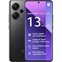 XIAOMI Redmi Note 13 Pro Plus 5G 512 Go Noir