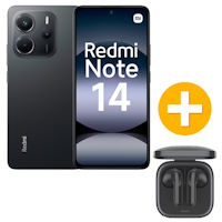 XIAOMI Redmi Note 14 4G 256 Go Noir Pack Buds6