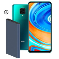 XIAOMI Redmi Note 9 Pro 64 Go Pack Powerbank Vert